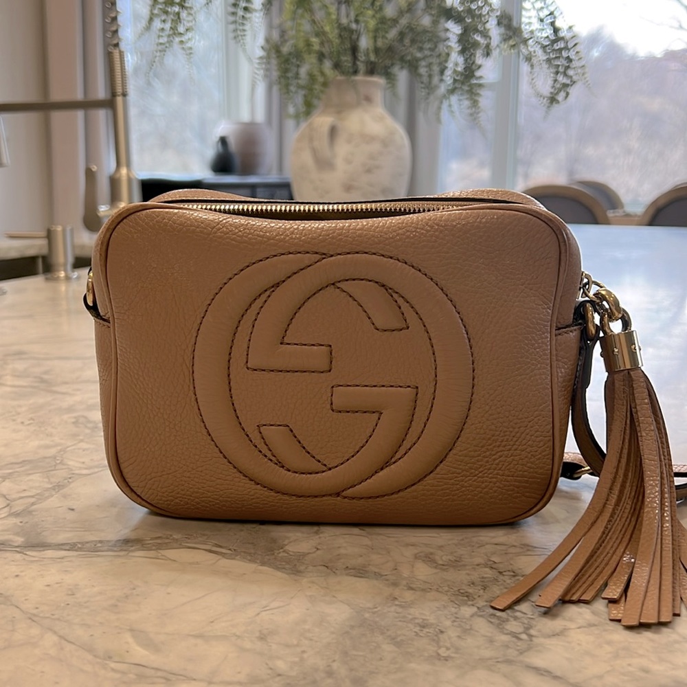 Gucci disco leather bag
